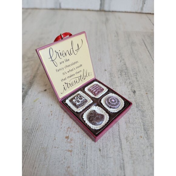 Hallmark friends are like fancy chocolates it's what's inside that makes them ir - Picture 2 of 6